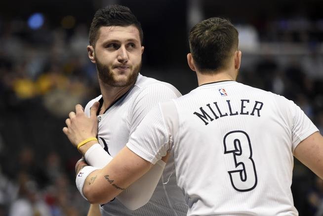 Jusuf Nurkic took his frustrations out on the Detroit Pistons